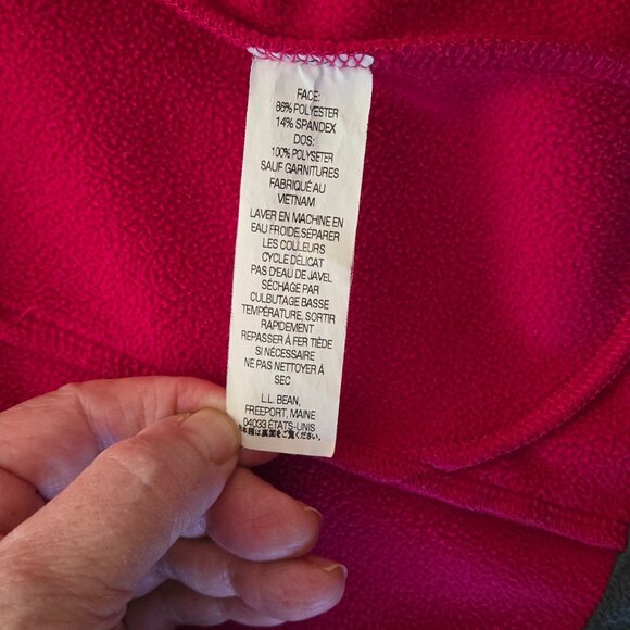 LL Bean Pathfinder jacket, Women's Large, 2-toned pink - Picture 7 of 8